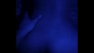 Bhabhi enjoy doggystyle..sex in blue light