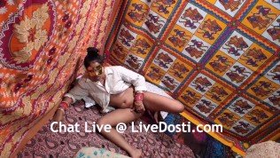 south indian couple on webcam