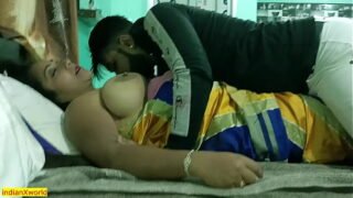 Tamil Aunt Gets Pounded In Doggystyle With Her Nephew
